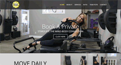 Desktop Screenshot of pilatesonthebeach.net